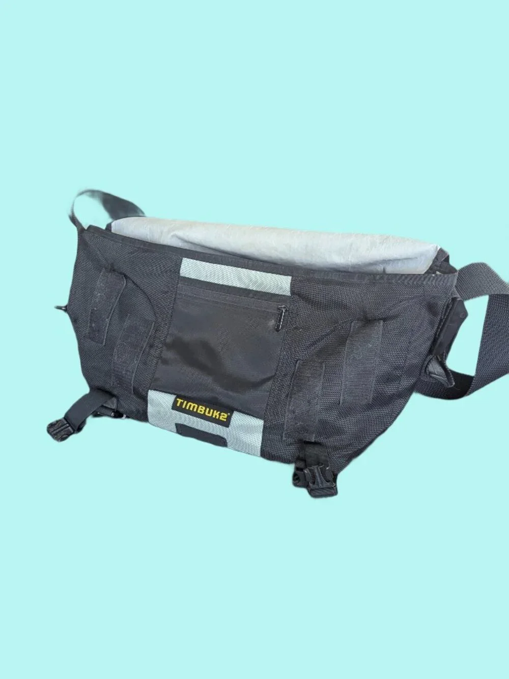 Timbuk2 Black and Gray Messenger Bag with Adjustable Shoulder strap